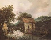 Jacob van Ruisdael Two Watermills and an open Sluice near Singraven (mk08) oil painting picture wholesale